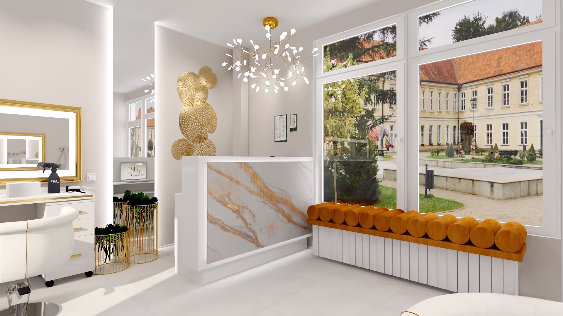 Unikalny projekt biura i gabinetu z ergonomicznym układem – Stefańska Design, Łódź